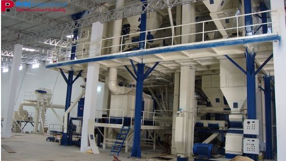 poultry and cattle feed plant